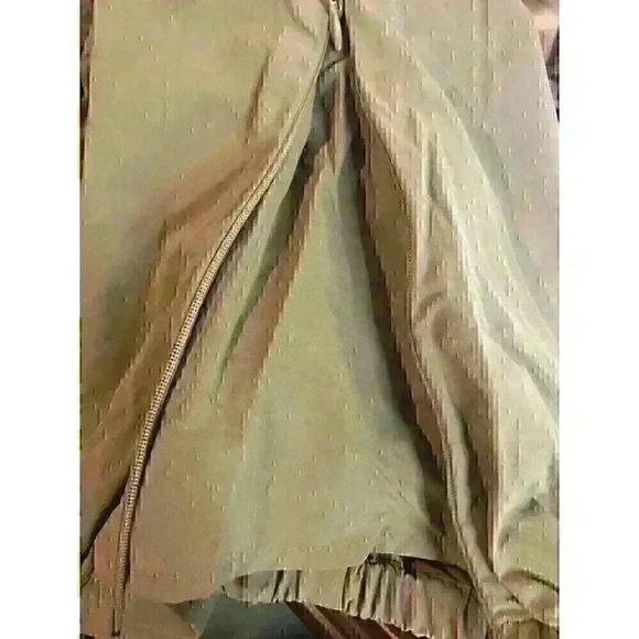 Maiden Noir Mens Size 3 (L) Greenish Brown Warm Up Trousers Jogger Style - Picture 8 of 9